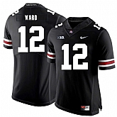Ohio State Buckeyes 12 Denzel Ward Black Nike College Football Jersey Dzhi,baseball caps,new era cap wholesale,wholesale hats